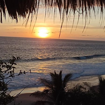 Punta Sur, Frente Al Mar Y El Atardecer Hotel Mazunte Luaran gambar